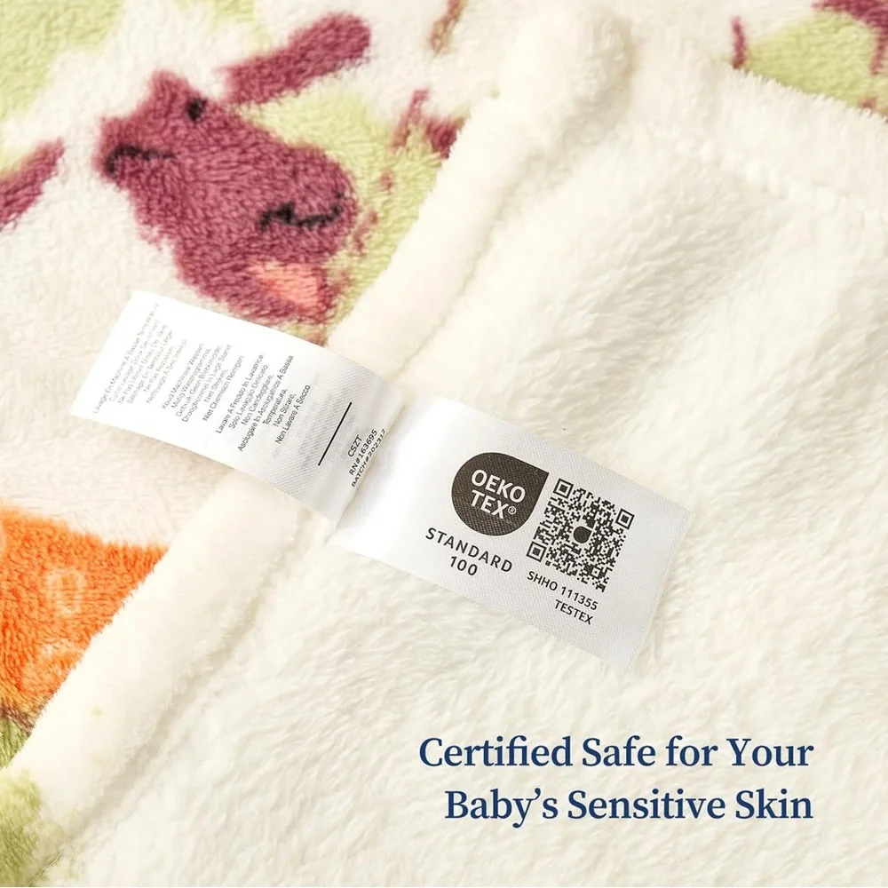 Cozy Bliss 59” Printed Throw - Lamb Playground